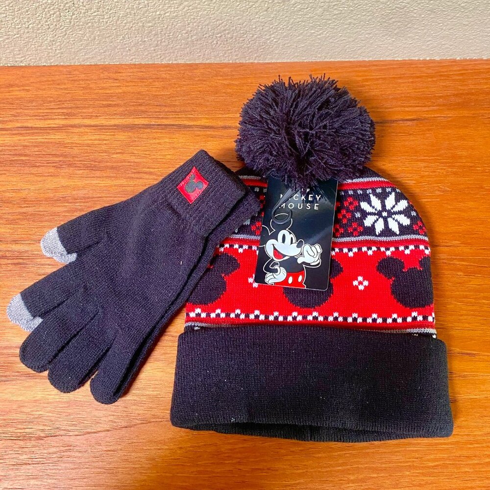 Disney Beanie and Gloves Winter set